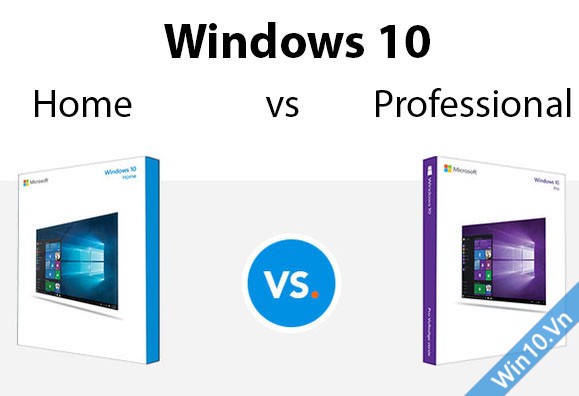 So sánh Windows 10 Home Single Language với Windows 10 Pro 2 Windows 10 Home Single Language vs Windows 10 Pro